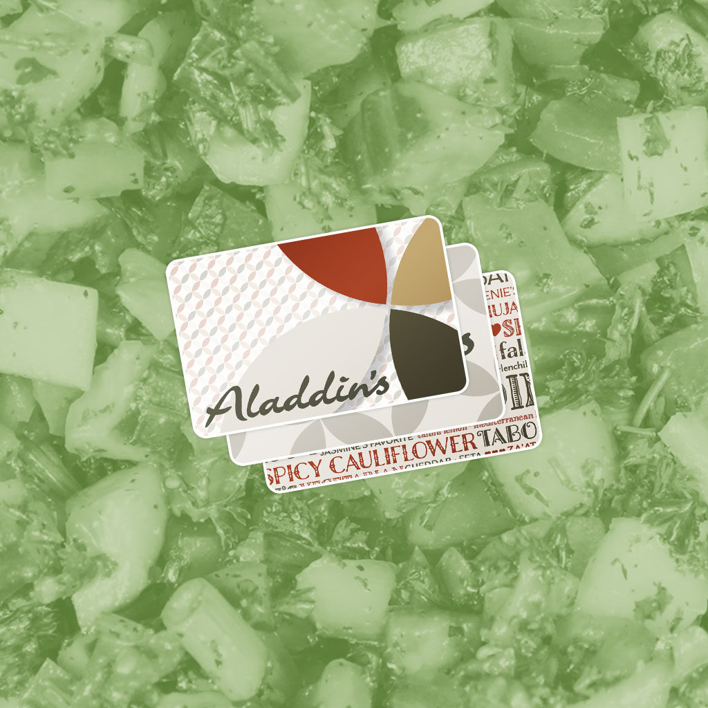 Check Gift Card Balance - Aladdin's Eatery