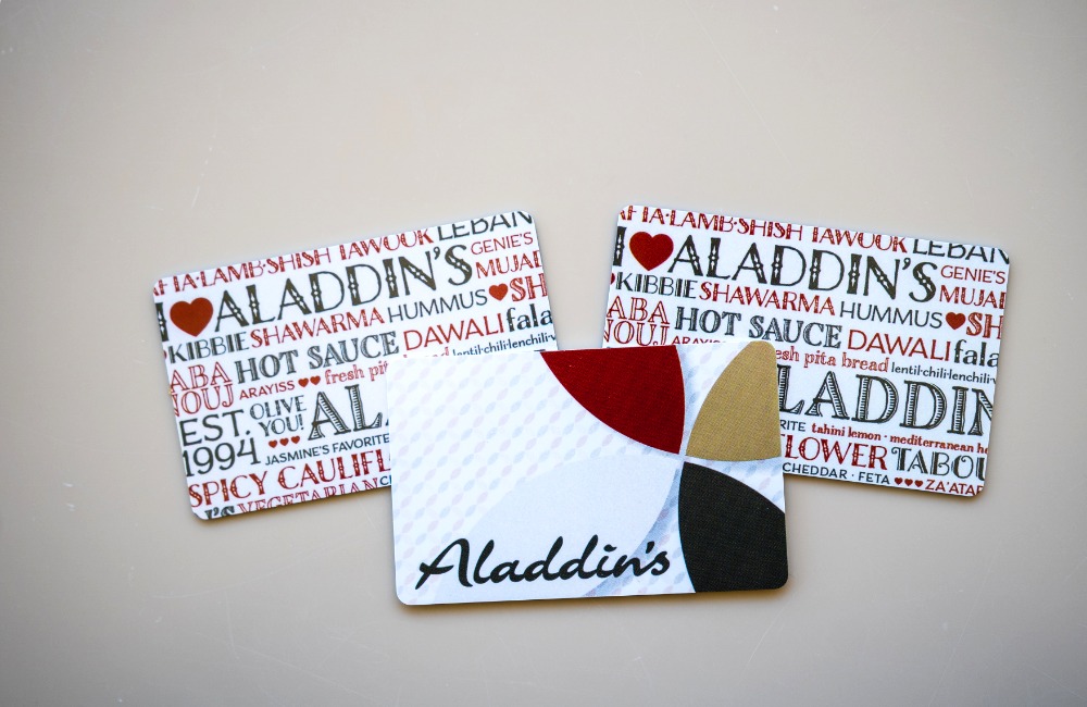 aladdins gift cards
