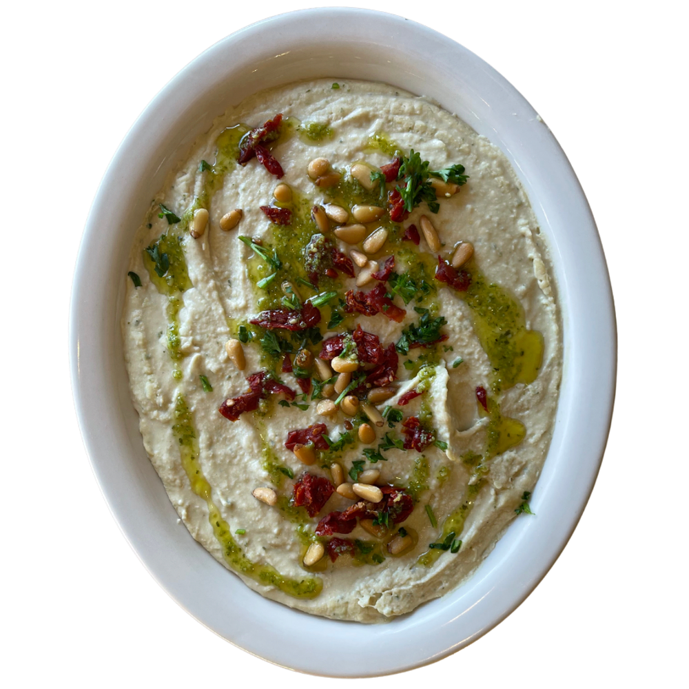 pesto hummus 1