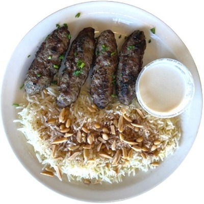 mediterranean kafta plate